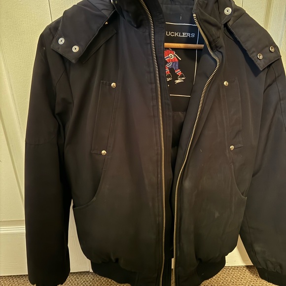 Moose knuckles Girls black winter bomber jacket - Picture 4 of 11